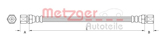 Bremseslange METZGER 4111132