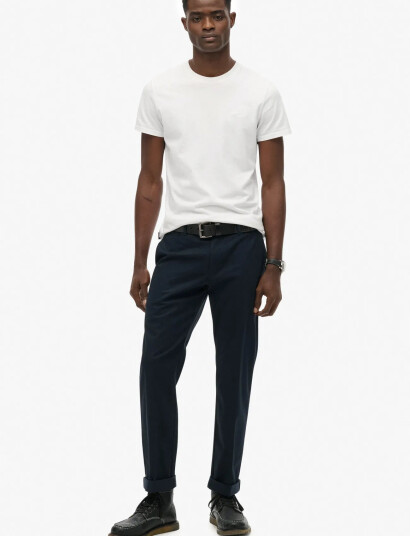 Superdry Premium Regular Chino Navy 38 x 32 Superdry Premium Regular Chino Navy 38 x 32