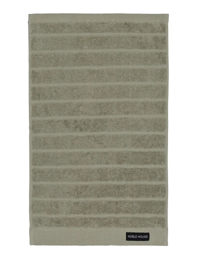 Noble House Terry Towel Novalie - Khaki green - 30X50CM