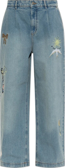 Munthe Dame Jeans Blå M,