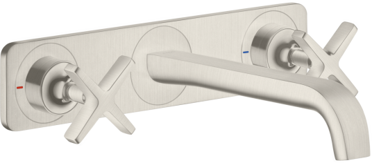 Axor Citterio E  Servantbatteri Tutlengde 220 mm, Rustfritt Stål