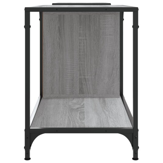 vidaXL TV-benk grå sonoma 203x37x50 cm konstruert tre 8721012193925