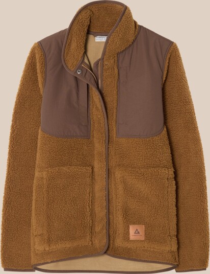 Garphyttan Women"s Kodiak Pile Jacket Tobacco L