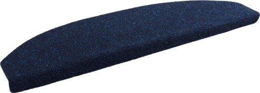 Selvlimende trappematter 15 pcs Havblå 80 x 24,5 x 3,5 cm