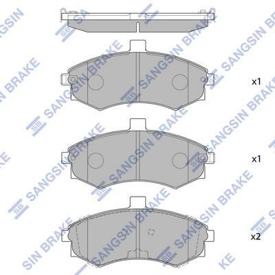Bremseklosser Hi-Q SP1152