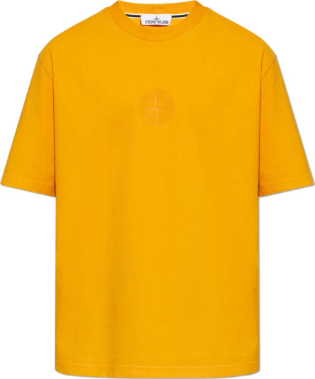Stone Island Herre Topper Oransje L,