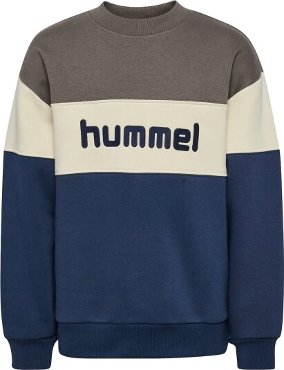 Hummel    Genser Sweat Block Dark Gull Gray