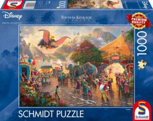 Schmidt Games Thomas Kinkade Studios: Disney Dumbo Puzzle