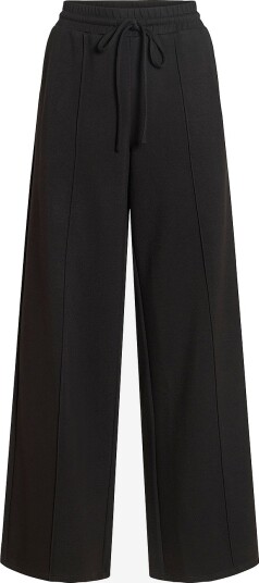 Vila Sweatpants Vitelana HW Wide Sweat Svart