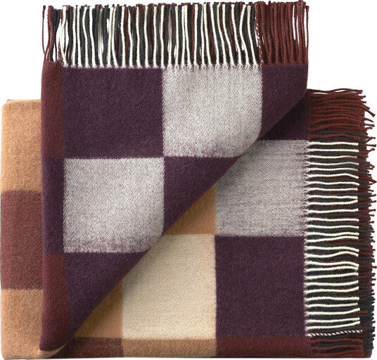 Silkeborg Uldspinderi Plain Beat 130X190 Cm - Brown - 130X190CM