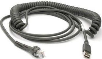 DATALOGIC USB TYPE A COILED FULL SP 3.6M