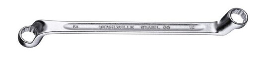 Stahlwille 20 18x19mm Dobbeltringnøkkel i Kromlegert Stål DIN 838/ISO 10104