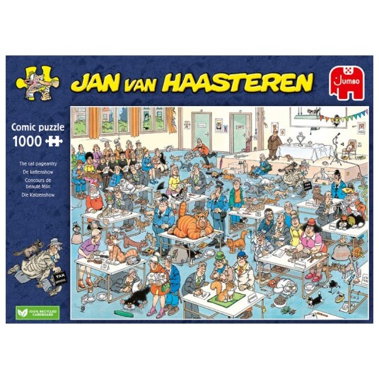 Jan van Haasteren Cat Show 1000 pieces JUM00032