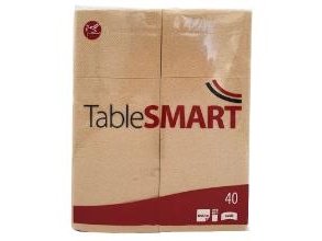 Serviet Tablesmart 40X32cm Airlaid Til Bestik Natur,24 Pk X 40 Stk