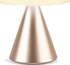 Lexon Mina L Gull Akrylonitril Butadien Styren Abs Aluminium Soverom Barnerom Korridor Bord Kontor Ipx4 9 Ampuller Led