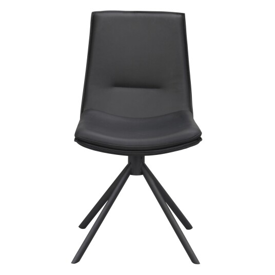 Rowico Home Lowell Spisestol med dreiefunksjon, Sort lær 1696440-01-0 1696232-01-0 Rowico Home Lowell Spisestol med dreiefunksjon, Sort lær 1696440-01-0 1696232-01-0