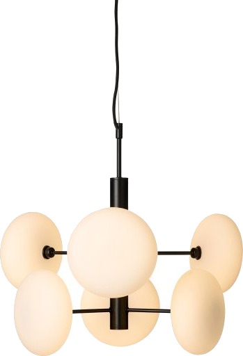Nielsen Light Continental lysekrone svart