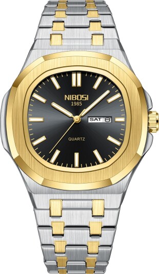 Nibosi Sportiva Silver Gold Black