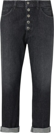 Dondup Dame Jeans Svart W28,