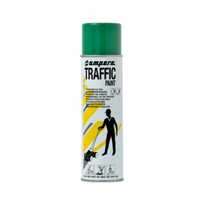 Merkespray til innendørs oppmerking  GRØNN Traffic 2 Paint (500 ml)  Høst / Vinter produkter  JO Safety