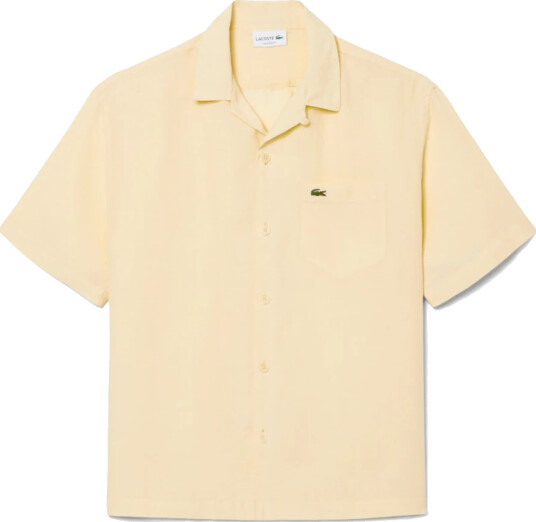 Lacoste Herre Skjorter Beige M, Lacoste Herre Skjorter Beige M,