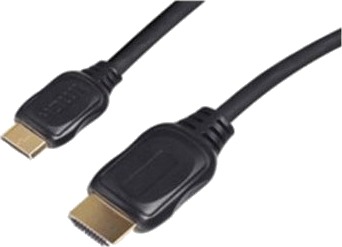 Shiverpeaks Basic S Hdmi Kabel A Plugg C Plugg 1,0 M Gullbelagte Kontakter For Full Hd Kvalitet 4096 X 2160 Bs77470 2
