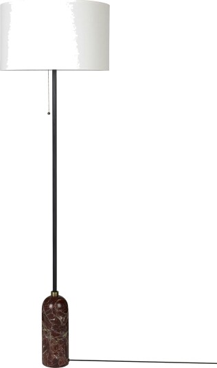 Gravity Floor Lamp Maroon / White Gravity Floor Lamp Maroon / White