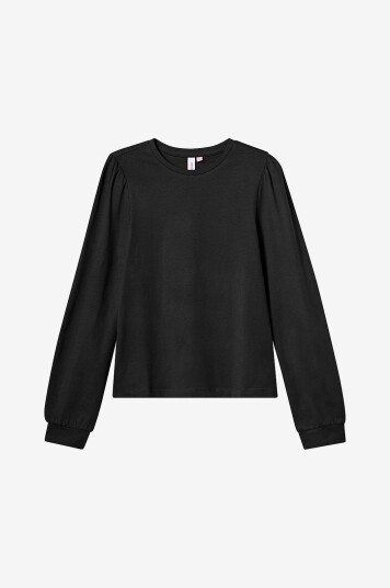 Vero Moda Girl Topp vmKerry LS O neck Top Jrs Girl Svart