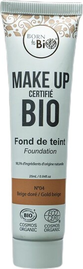 Born to Bio Organic Foundation N°4 Gold Beige Born to Bio Organic Foundation N°4 Gold Beige