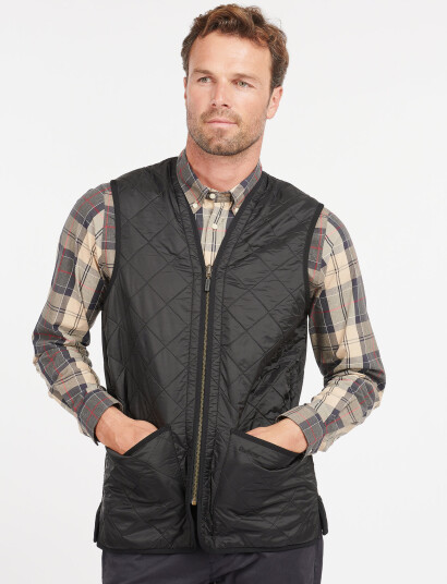 Barbour Barbour Polarquilt Waistcoat/Zip-In Liner - Black - L Barbour Barbour Polarquilt Waistcoat/Zip-In Liner - Black - L