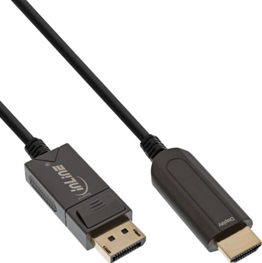 Inline 17180F 50 M Displayport Hdmi Hankjønn Hankjønn Rett