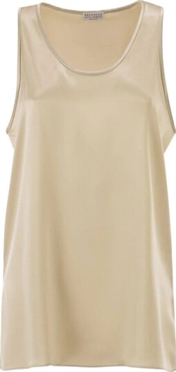 Brunello Cucinelli Dame Topper Beige M, Brunello Cucinelli Dame Topper Beige M,