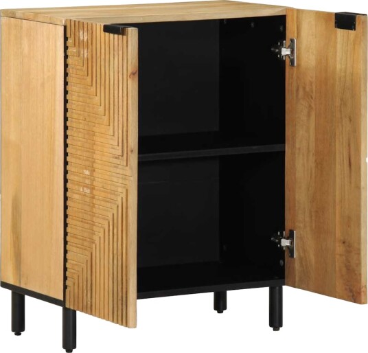 Skjenk brun 60x33x75 cm heltre mango 8721158448156