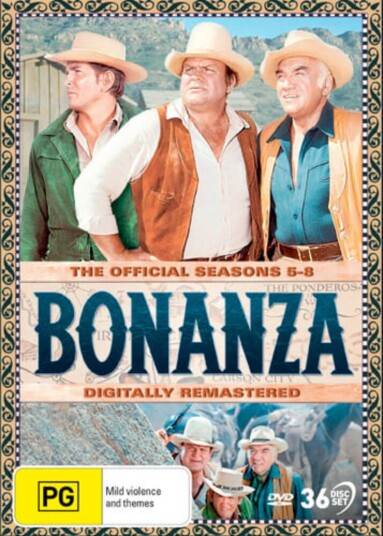 Bonanza: Season 58 DVD Bonanza: Season 58 DVD
