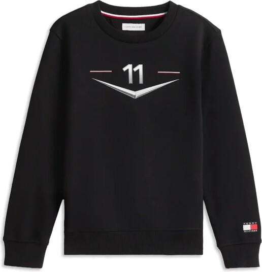 Tommy Hilfiger Th X Cf1 Perez Chevron Crew BLACK 110