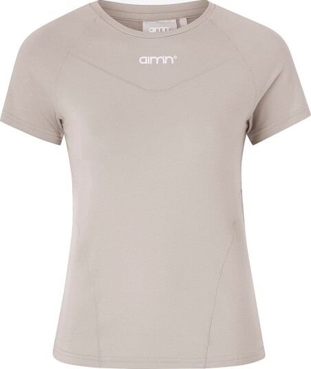 aim´n Soft Basic Short Sleeve   Beige   S
