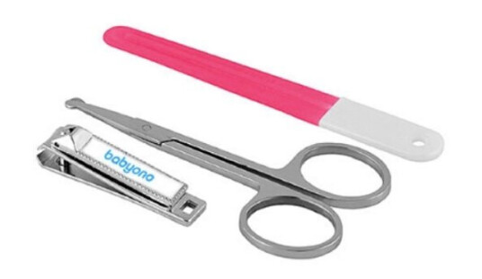 Babyono Neglklipper Sett Pink Babyono Neglklipper Sett Pink
