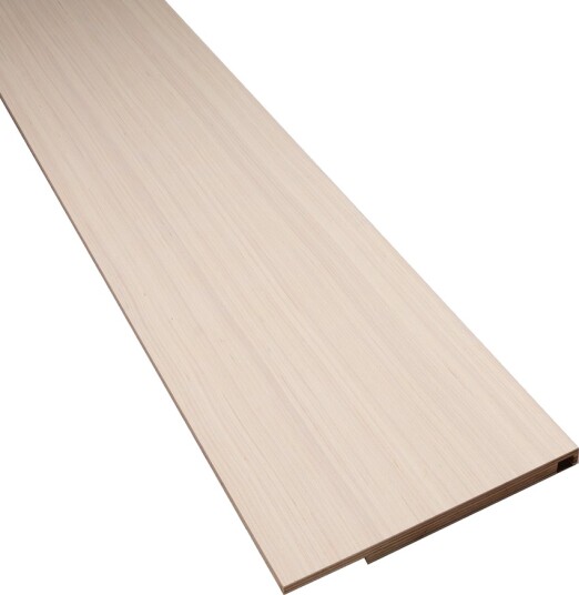 Laug Utforing Natur Heltre Hvitpigmentert 18mm 240mm Laug Utforing Natur Heltre Hvitpigmentert 18mm 240mm