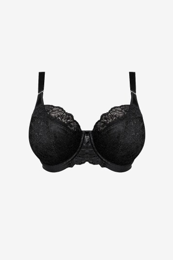 Elomi Spile BH Brianna UW Padded Half Cup Bra Svart