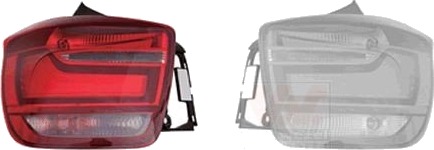 VAN WEZEL 0633933 Baklykt