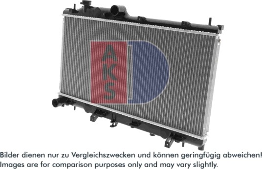 AKS DASIS 350049N Radiator motorkjøling