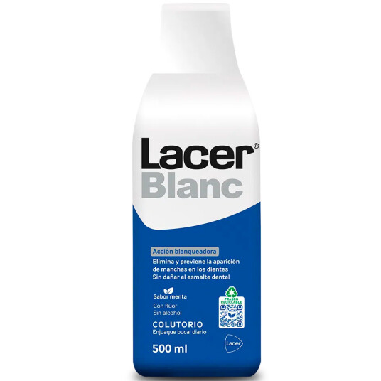 Whitening Munnvann LACER Blanc 500 ml Whitening Munnvann LACER Blanc 500 ml