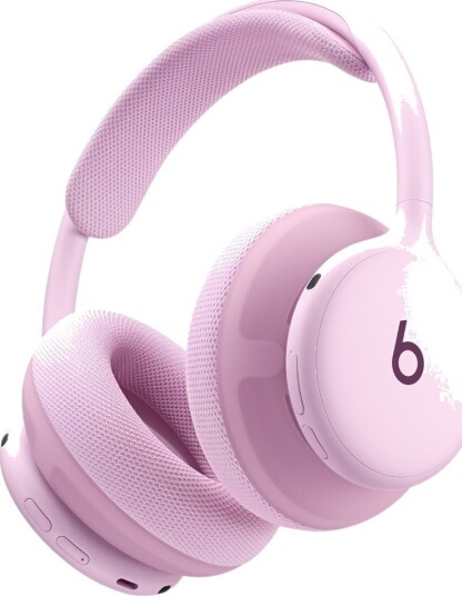 Beats 360 trådløse lukkede hodetelefoner – rosa med Knit-puter i rosa