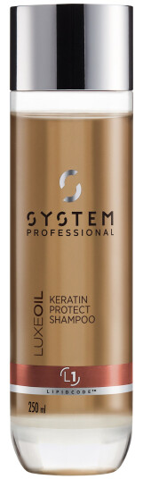 System Professional Luxe Oil Gjenoppbyggende Sjampo 250 ml med Fuktighetsgivende Egenskaper