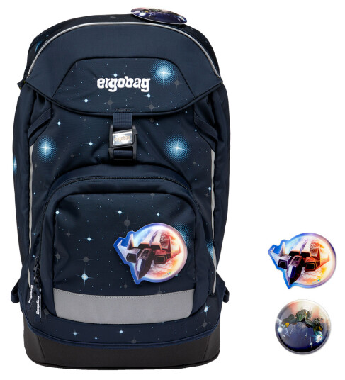 Ergobag Skolesekk Prime AtmosBear OneSize Skolesekk Blå