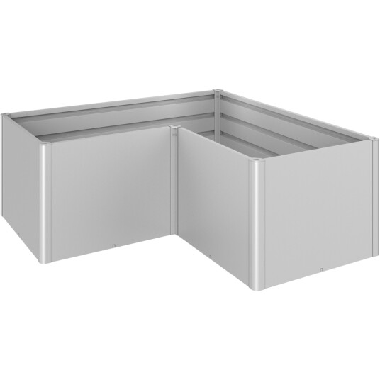 BIOHORT HØYBED L-STØRRELSE, SØLV METALLIC