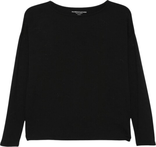 Majestic Filatures Dame Topper Svart S,