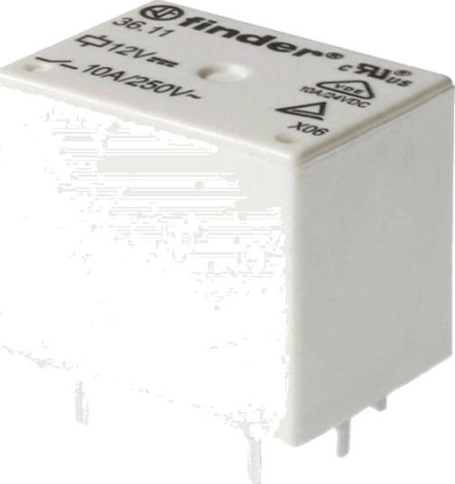 Finder 36.11.9.048.4011 Printrelé 48 V/Dc 10 A 1 Vekselkontakt 1 Stk Tube