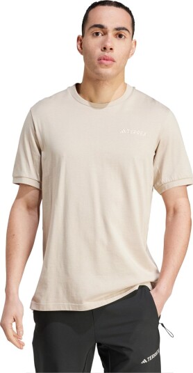 adidas Terrex Xploric Logo Tur T skjorte Herre Beige XL