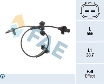 FAE 78491 Sensor ABS
